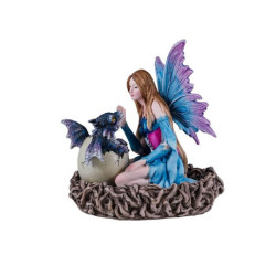 Figura de una hada Azul