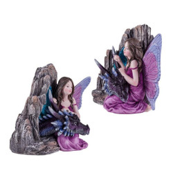 Figura de una hada Malva