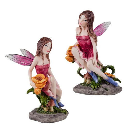 Figura de una hada Multicolor