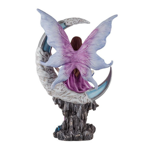 Figura de una hada Azul y morado
