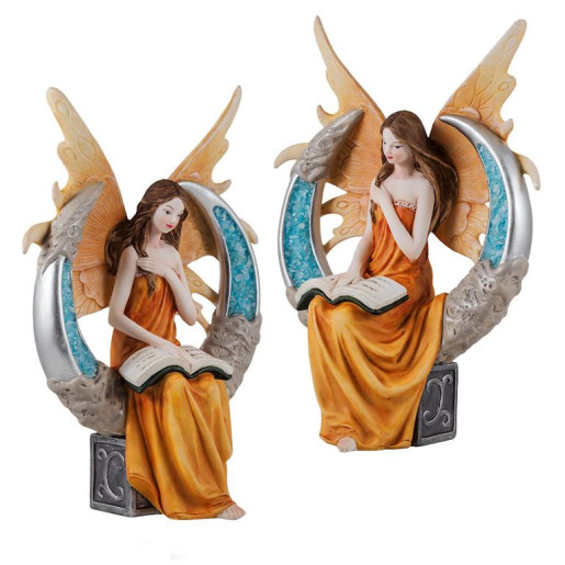 Figura de una hada Naranja