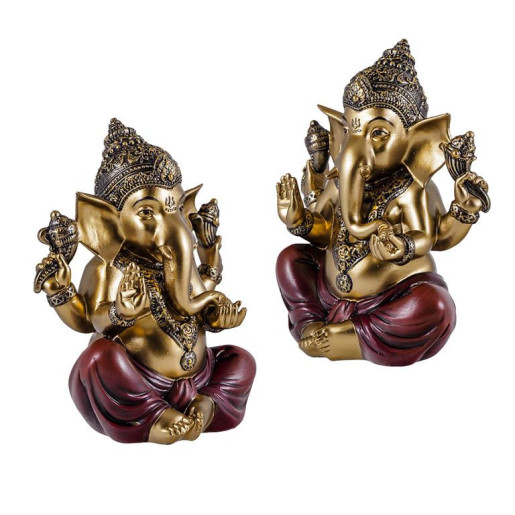 Figura Ganesha Dorado