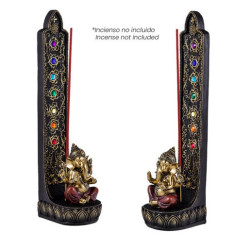 Porta inciensos de Ganesha Dorado