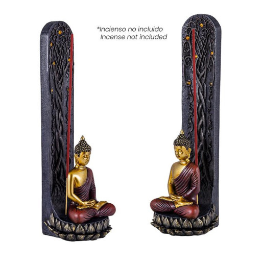 Porta inciensos de buda Dorado