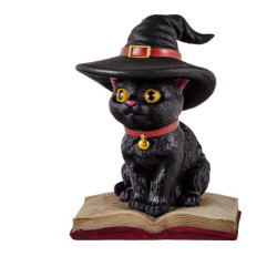 Figura gato brujo Multicolor