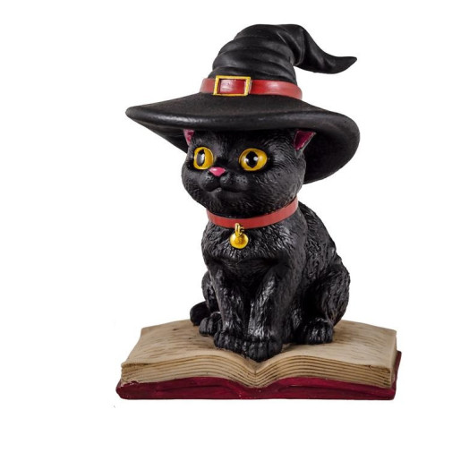 Figura gato brujo Multicolor