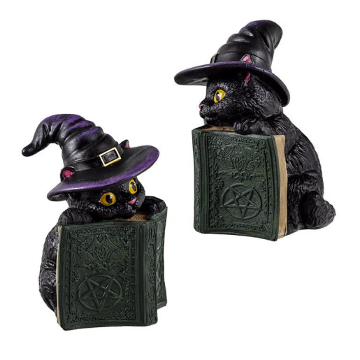 Figura gato brujo Multicolor
