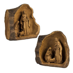 Nacimiento de 1 pieza Marron