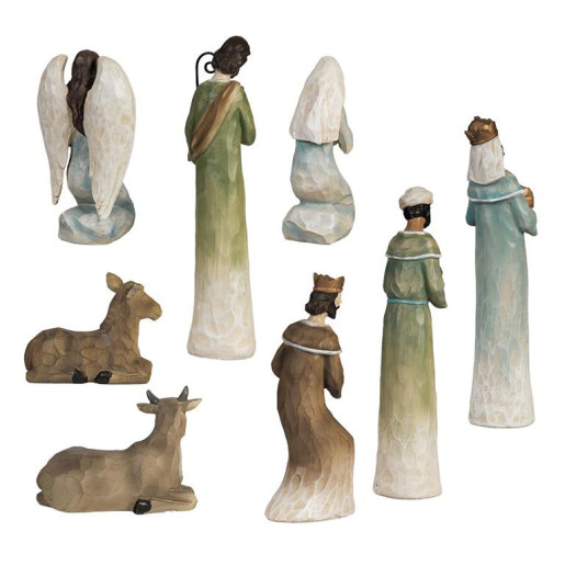 Nacimiento de 8 piezas Tonos pastel