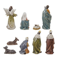 Nacimiento de 9 piezas Multicolor