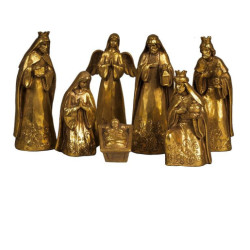 Nacimiento de 7 piezas Dorado