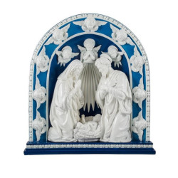 Nacimiento de 1 pieza Azul y blanco
