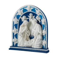 Nacimiento de 1 pieza Azul y blanco