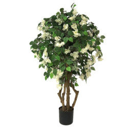 Planta artificial blanco