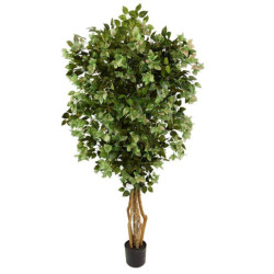 Planta artificial blanco