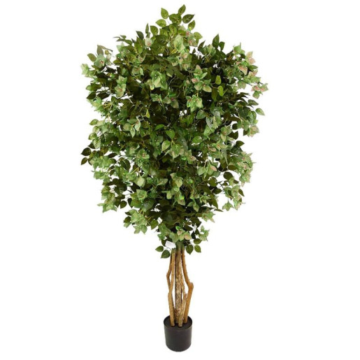 Planta artificial blanco