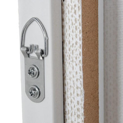 Cuadro lienzo azul, naranja y rojo