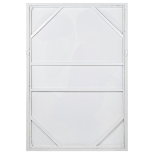 Cuadro lienzo azul, naranja y rojo