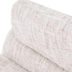 Set 2 sillones giratorio beige