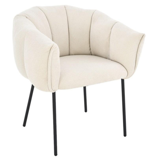 Set 2 sillones beige y negro