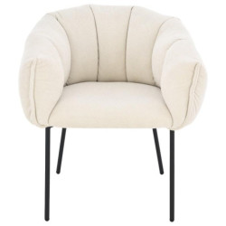 Set 2 sillones beige y negro