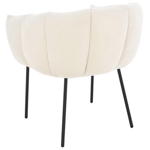 Set 2 sillones beige y negro