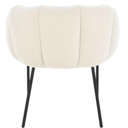 Set 2 sillones beige y negro