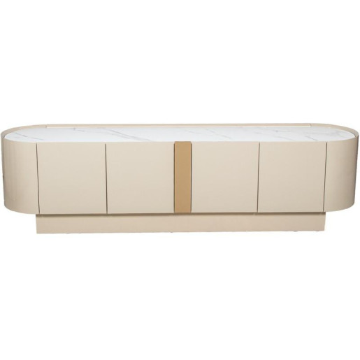Mesa tv beige