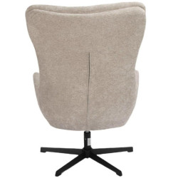 Sillon relax beige y negro