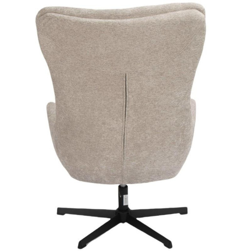 Sillon relax beige y negro