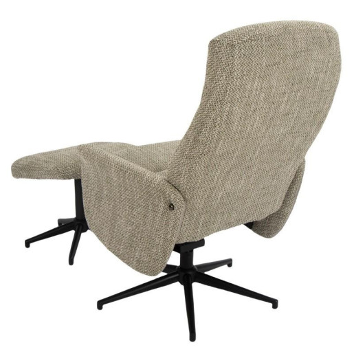 Sillon relax gris y negro