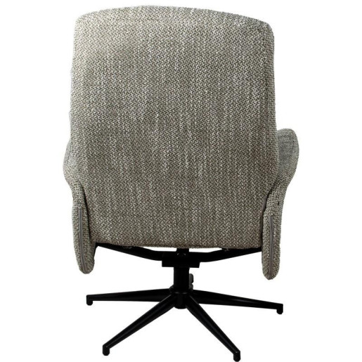 Sillon relax gris y negro