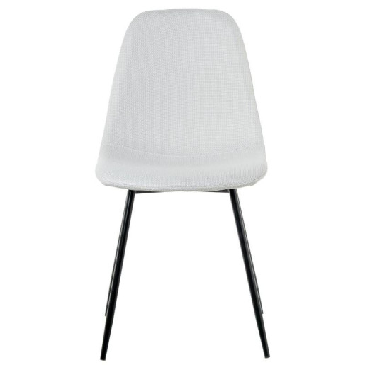 Set 4 sillas beige y negro