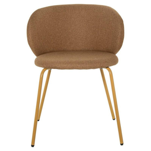 Set 2 sillas mostaza y beige