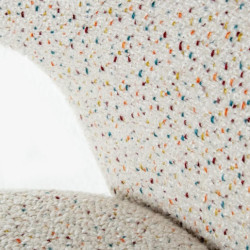 Set 2 sillones natural y beige