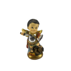 Figura Arcangel San Miguel infantil Multicolor