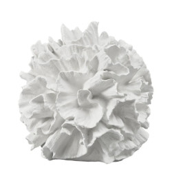 Figura coral blanco