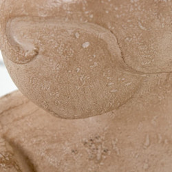 Figura pareja marron claro