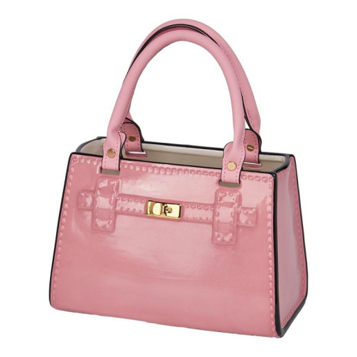 Figura bolso rosa