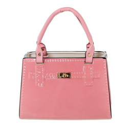 Figura bolso rosa