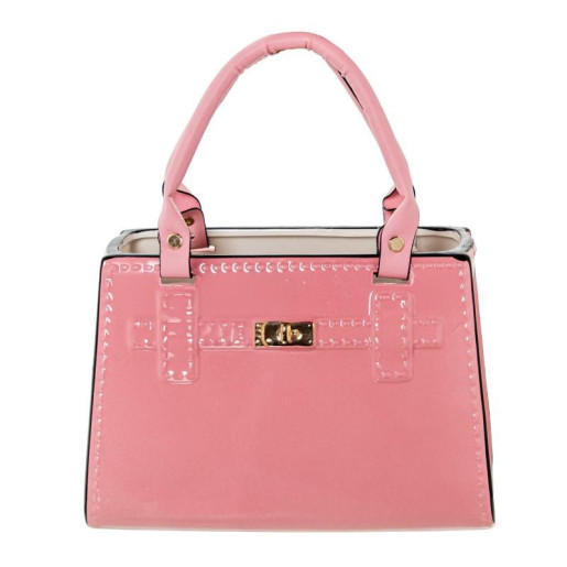 Figura bolso rosa