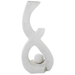 Figura abstracta  beige arena