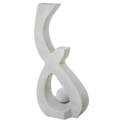 Figura abstracta  beige arena