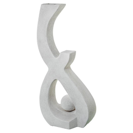 Figura abstracta  beige arena