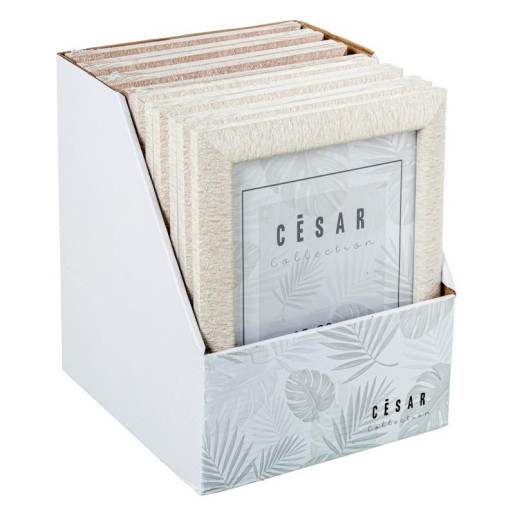 Set 12 portafotos blanco