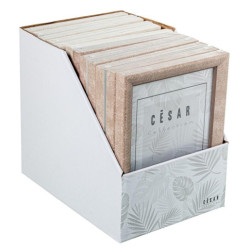 Set 12 portafotos blanco