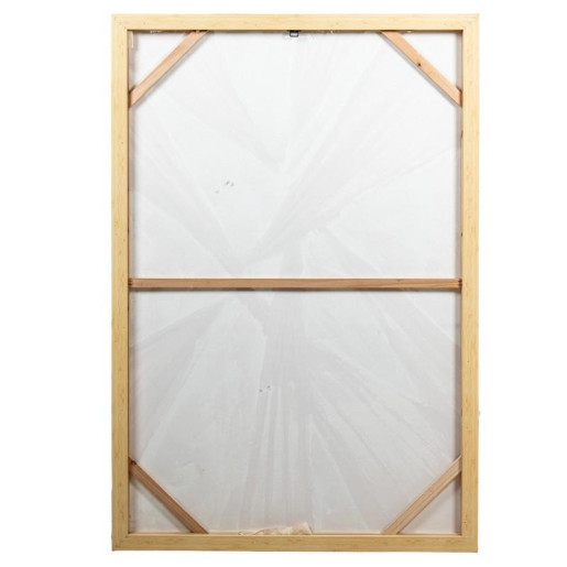 Set 2 cuadros lienzo blanco