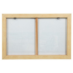 Set 2 cuadros lienzo blanco, verde y azul