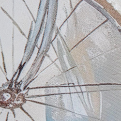 Set 2 cuadros lienzo blanco, verde y azul