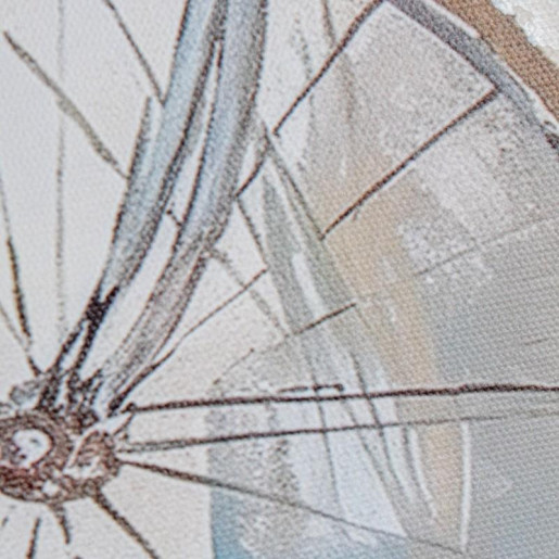 Set 2 cuadros lienzo blanco, verde y azul